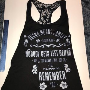 Black Ohana Tank Top